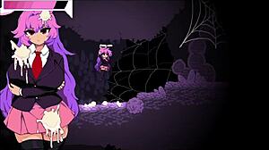 Udonge game with pink hair girl