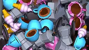 PLAYING GAME HENTAI!