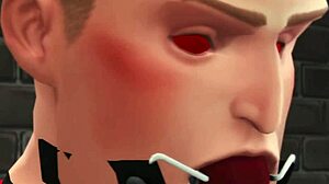 Mr. Incredible Slams His Daughter in Wild Sims 4 Group Action. No Limits Here!