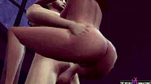 Steamy 3D animations of office inspections turning X-rated