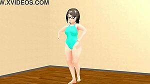 look at kyo dancing, so curvy and plump