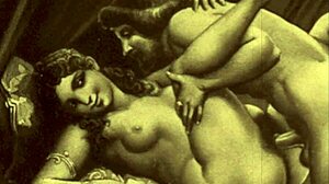 Artistic illustrations of an erotic nature from the past