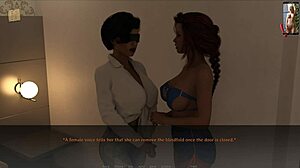 Anime and manga style porn video with a walkthrough of a video game called Reunion 90