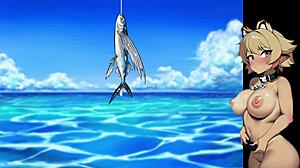 Merihirviön kohtaaminen Kalastus Leikissä 02!