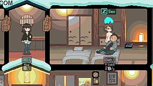 Horny girls swap partners for a wild hentai game session