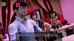 Cartoon porn with PC gameplay and anime-style visuals