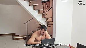 My Husband Leaves Me Needy So I Bang His Stepbrother Hard in Part 1 - Salome Gil