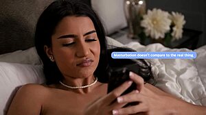 Roxie Sinbad's revenge bang with Nathan Bronson in animated porn film