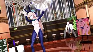 トキ in a mysterious 3D cartoon encounter worth watching