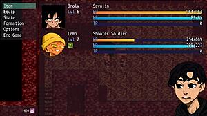 3D Cheela and Broly scenes