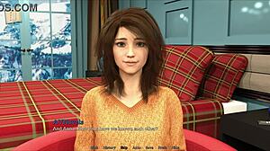 My new memories 9, bold brunette anime action