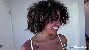 Ebony Girls Blowjob Orgy After Shaving Session