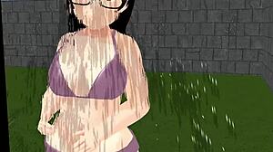 Kyo's animated special sex adventure with a curvaceous heroine who loves tennis and exposes her beautiful big boobs