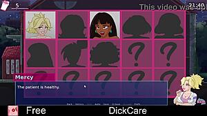 2D animated cock in erotic hentai video