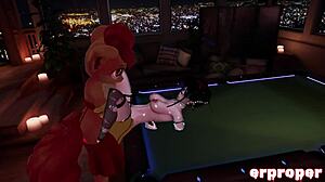 Vrchat vulpix trainer special training hentai session