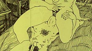 Wow, vintage erotične risbe vznemirjajo!