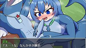 Raw: Magical Girl Dynamite Shark Full Gallery in Wild Oral Action