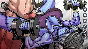 Cartoon porn with Olivia Zelda Klama and other anime sex scenes