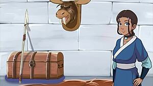Elemental training in animated series