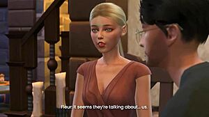 Hp au 5 preview of naughty 3d hentai action