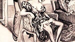 Wow, Check Out These Vintage Erotic Drawings Come Alive!