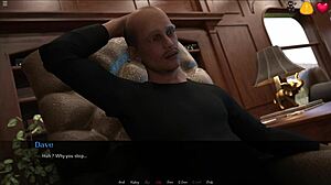 The continuation of the text based adult game set in the workplace