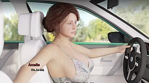 Anime porn game with visual novel style storytelling