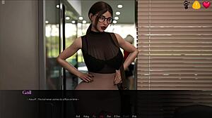 The continuation of the text based adult game set in the workplace