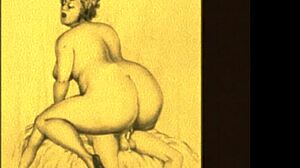 What Secrets Hide in Vintage Erotic Anime Art?