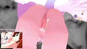 hey, check out this cool 3d cartoon with mika, it's wild!