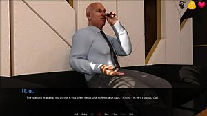 The continuation of the text based adult game set in the workplace