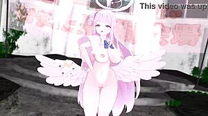 hey, check out this cool 3d cartoon with mika, it's wild!