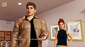 Free will 75: animated porn game with commented gameplay
