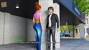 Play free will 53, a porn game with animated anime-style characters