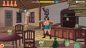 משחק פלאש פוקרמן עם זיונים פרועים מבאמבוק