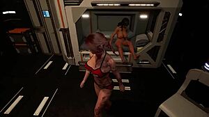 בפרויקט וורוולף, משחק אימה למבוגרים מתפתח עם פנטזיה ציצים גדולים זיון תחת וסצנות אנאל