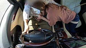 Married Japanese Woman Serves with Unique Moves in Wedding Cheating Scene