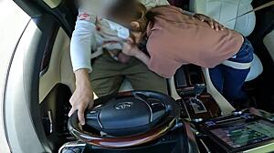 Married Japanese Woman Serves with Unique Moves in Wedding Cheating Scene