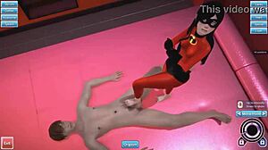 Cartoon Sex Parody Featuring Anime Hentai Game Elements
