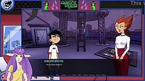 דני פנטום אמיטי פארק רדוקס - מורה ג'ינג'ית סקסית מזדיינת חזק חלק 44.