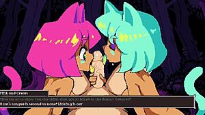 Magical transformation animated game