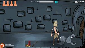 Fuckerman flash igra od Bambook sa divljom akcijom.