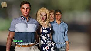 Big tits scene in Welcome to Free Will 1