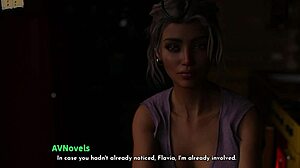 Free Will 48: Busty 3D animated game with anime style characters