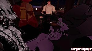 Luna's getting gang fucked in vrchat