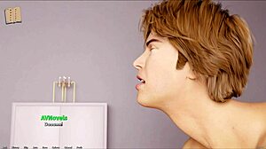 Free will 75: animated porn game with commented gameplay