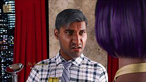 3D animated porn game with commented gameplay and anime visual novel features