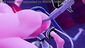 לעזאזל! תראה את ג'יין לגמרי עירומה בסגנון קריקטורה 3D!