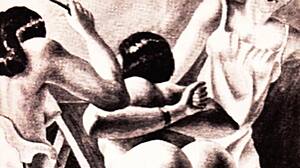 i can’t get enough of vintage erotic sketches