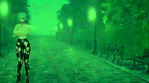 I’m obsessed with this cute anime girl dancing before getting pounded in part 2